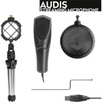 AUDIS Streaming Microphone Blk SPEEDLINK