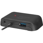SNAPPY EVO USB Hub 4-Port Blk SPEEDLINK
