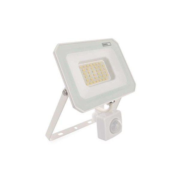 LED reflektor SIMPO, 30W, PIR, neutrální bílá