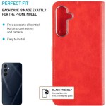 Kniha Galaxy A16 4G/5G, červené FIXED