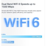 H60X 3pc AX1500 Mesh WiFi6 MERCUSYS