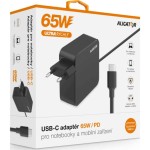 Nabíječka pro ntb USB-C 65W bk ALIGATOR
