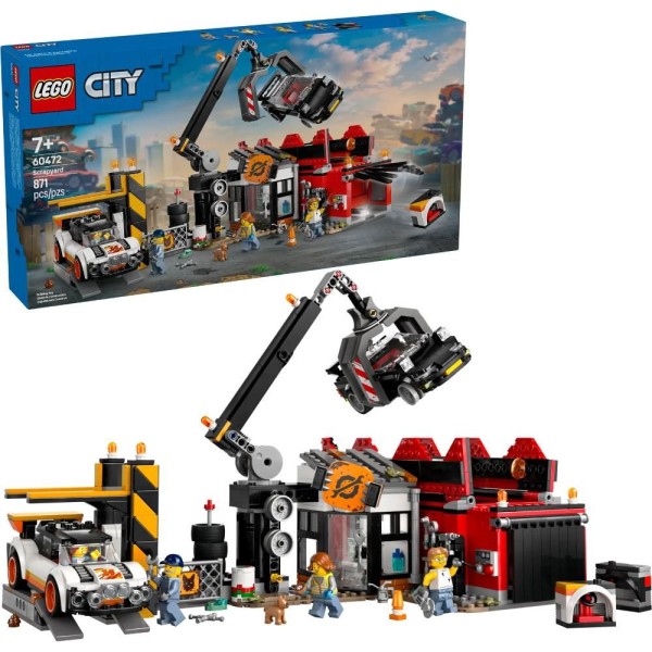 Vrakoviště s auty 60472 LEGO