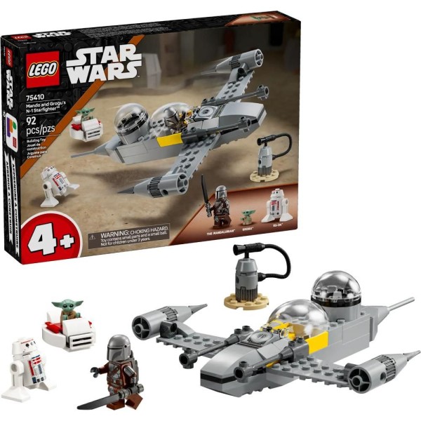 Mando,Grogu a stíhač.N-1 Starfight.75410