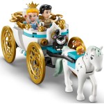 Popelčin zámek a kočár s koň. 43275 LEGO