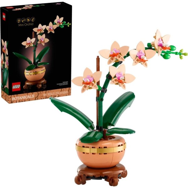 Miniaturní orchidej 10343 LEGO