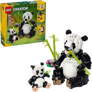 Divoká zvířata: Pandí rodinka 31165 LEGO