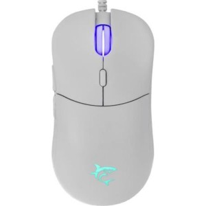BAGDEMAGUS herní myš bílá WHITE SHARK