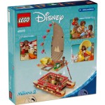 Vaiana a dobrodruž. na kánoi 43270 LEGO