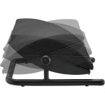 Podstavec pod nohy ocel černý POWERTON