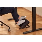 Podstavec pod nohy ocel černý POWERTON