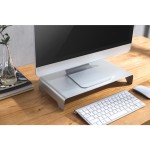 Podstavec pod monitor stříbrný POWERTON