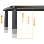 Podstavec pod monitor oc./plast POWERTON
