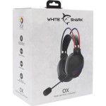 OX / RGB headset PC/PS4/XBOX WHITE SHARK