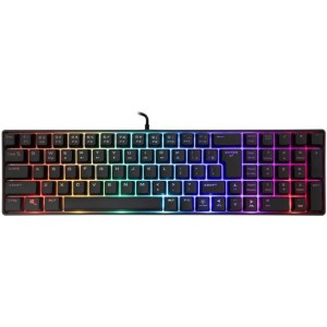 GLADIUS memb. keyboard US BK WHITE SHARK