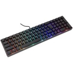 GLADIUS memb. keyboard US BK WHITE SHARK