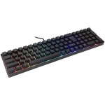 GLADIUS memb. keyboard US BK WHITE SHARK