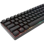GLADIUS memb. keyboard US BK WHITE SHARK