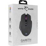 GARETH herní myš černá WHITE SHARK