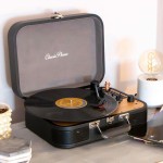 Lenco TT-116BK gramofon s repro a BT