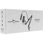 ZONIS microphone set conden. WHITE SHARK