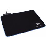 LED LUMINOUS L mouse pad bk WHITE SHARK