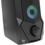 FLOW speakers 2.0 RGB black WHITE SHARK