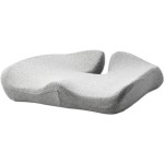 Bed. opěrka+podsedák ergo šedá POWERTON