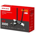 MA80XE AX3000 WiFi6 BT PCIe Ad. MERCUSYS