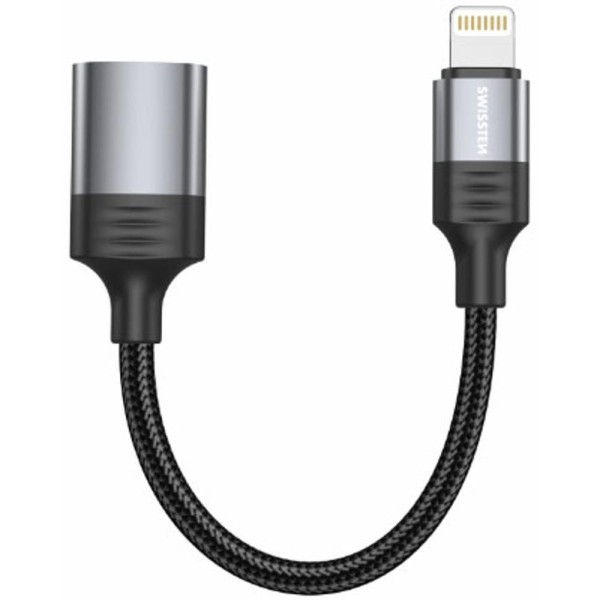 73501217 USB A /Lightn. 0,12M SWISSTEN