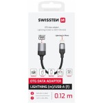 73501217 USB A /Lightn. 0,12M SWISSTEN