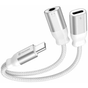 73502304 USB C/Jack 3,5MM 0,12M SWISSTEN