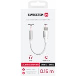 73502312 USB C/Jack 3,5MM 0,15M SWISSTEN