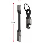 71551050 USB A /USB C 9,7CM SWISSTEN
