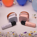 MXKS-100 BT karaoke set růžový MAXLIFE