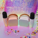 MXKS-100 BT karaoke set růžový MAXLIFE