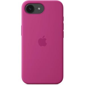 iPhone 16e Silicone Case Fuchsia APPLE