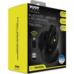900719 wrl ergo mouse USB-A/C Black PORT