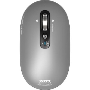 910009 FreeWheel wrl mouse BT Gray PORT