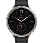 Active 2 Round NFC Black Leather AMAZFIT