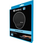 Mousepad with gel wrist pad Bk SANDBERG