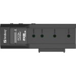 USB 3.2 Cl.+Dock M2+NVMe+SATA Ext.reader