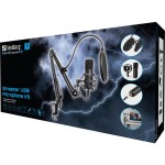 Streamer USB microphone Kit bk SANDBERG