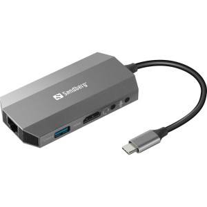 USB-C 6-in1 Travel Dock SANDBERG