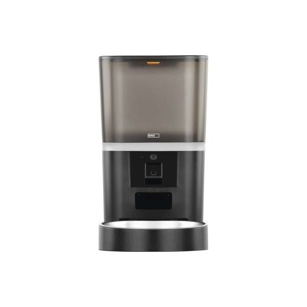 GoSmart dávkovač krmiva s kamerou, 6 l, černý, Wi-Fi