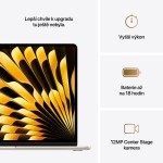 MB Air 15 M4 10/10C 16/512GB Starlight
