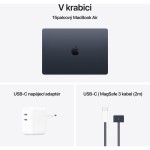 MB Air 15 M4 10/10C 16/256GB Midnight