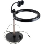 Tripod + LED Ring Lite FIXED