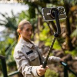 Selfie stick tripod MagSnap black FIXED