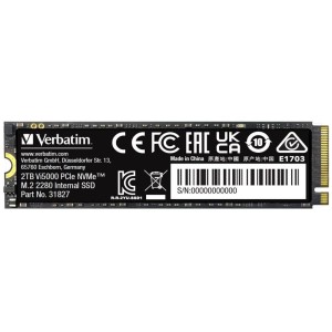 31827 SSD 2TB Vi5000 NVMe M.2 VERBATIM